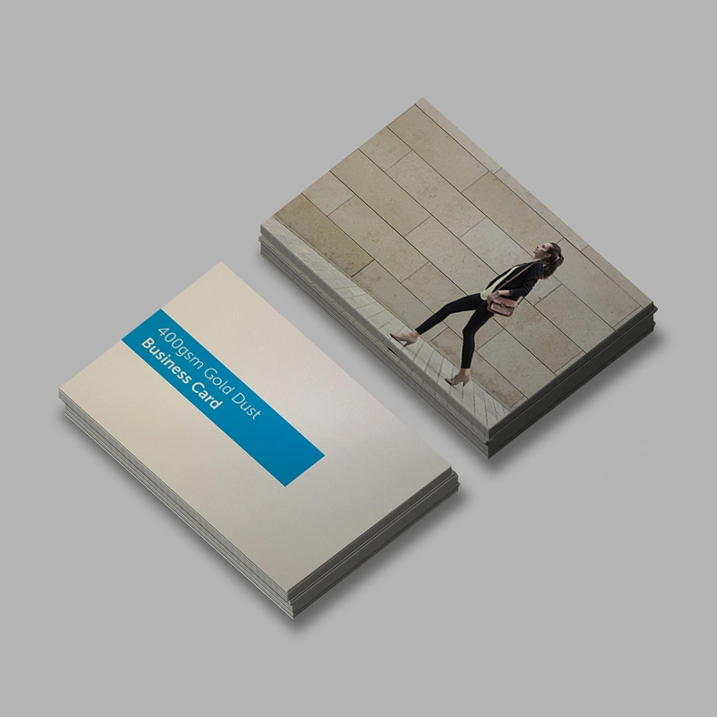 Business Cards Gold Dust